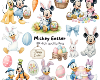 Páscoa do Mickey - Kit Digital