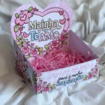 Caixa Cenário Coração – Dia das Mães