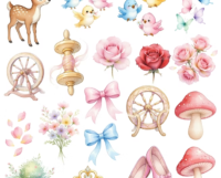 Princesa Aurora - Kit Digital - Imagem 2