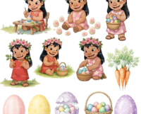 Páscoa do Stitch - Kit Digital - Imagem 5