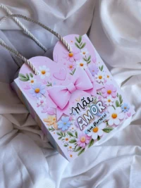 Mini Sacola Coração – Dia das Mães - Imagem 3