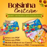 Molde Bolsinha Carteira