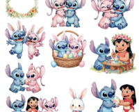 Páscoa do Stitch - Kit Digital - Imagem 2