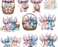 Páscoa do Stitch - Kit Digital - Imagem 3