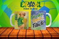 Copa do Mundo 2026 - Artes Canecas - Imagem 26