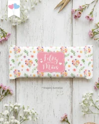 Kit Printable – Arte para Chocolates – Dia das Mães Modelo 2 (Balloon) - Imagem 2