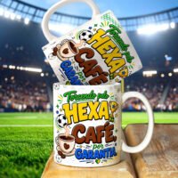 Rumo ao Hexa Copa do Mundo 2026 - Artes Para Canecas - Imagem 4