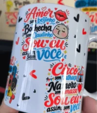 Sou eu assim sem você – Arte Avulsa Caneca - Imagem 2
