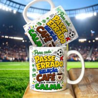 Rumo ao Hexa Copa do Mundo 2026 - Artes Para Canecas - Imagem 6