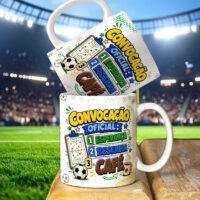 Rumo ao Hexa Copa do Mundo 2026 - Artes Para Canecas - Imagem 9