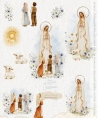 PDF caderno NS de Fátima + 5 Capas + Artes extras PNG NS de Fátima - Imagem 5