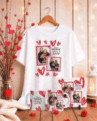 Pacote de Artes TRIO Caneca Camisa Azulejo Namorados V7 COM FOTO