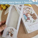 Caixa + Sacola para Terços – Sagrada Família