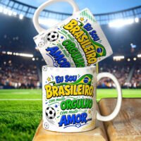 Rumo ao Hexa Copa do Mundo 2026 - Artes Para Canecas - Imagem 12