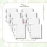 Evangélico – Caderno com versículos – Volume 1 e Volume 2 (Sara Estúdio) - Imagem 3