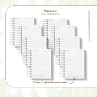 Evangélico – Caderno com versículos – Volume 1 e Volume 2 (Sara Estúdio) - Imagem 2