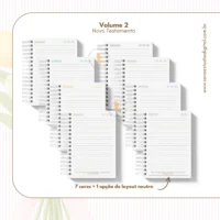 Católico – Caderno com versículos – Volume 1 e Volume 2 (Sara Estúdio) - Imagem 2