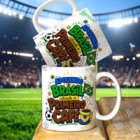 Rumo ao Hexa Copa do Mundo 2026 - Artes Para Canecas - Imagem 15