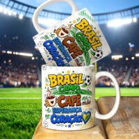 Rumo ao Hexa Copa do Mundo 2026 - Artes Para Canecas - Imagem 16