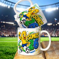 Rumo ao Hexa Copa do Mundo 2026 - Artes Para Canecas - Imagem 17