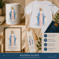 Coleção Santos Católicos Vol. 02 – Devoções Marianas | 10 Arquivos PNG - Imagem 3