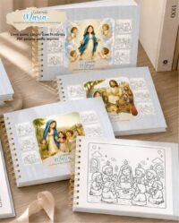 Arte pronta para imprimir Livro de Colorir: Colorindo Maria (Carinas Paper) - Imagem 3