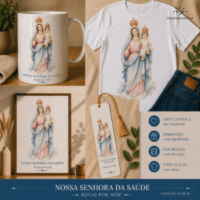 Coleção Santos Católicos Vol. 02 – Devoções Marianas | 10 Arquivos PNG - Imagem 4