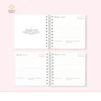 Diário de Lectio Divina (Devocional Católico) + Caderno de oração e Anotações com versículos no rodapé (Sara Estúdio) - Imagem 3