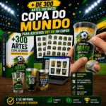 +300 Artes DTF Copa 2026