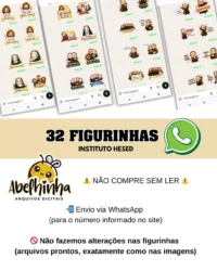 Figurinhas Instituto Hesed - Imagem 2