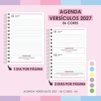 Agenda Versículos 2027 – 06 Cores
