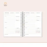 Diário de Lectio Divina (Devocional Católico) + Caderno de oração e Anotações com versículos no rodapé (Sara Estúdio) - Imagem 12