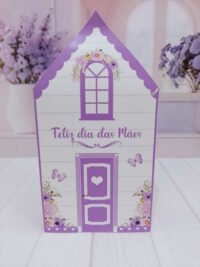 Caixinha Casinha Esmalte e Lixa - Dia das Mães - Imagem 2