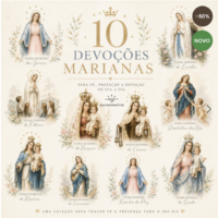 Coleção Santos Católicos Vol. 02 – Devoções Marianas | 10 Arquivos PNG