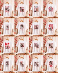Pacote de Artes TRIO Caneca Camisa Azulejo Namorados V7 COM FOTO - Imagem 2