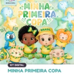 Kit Digital Minha Primeira Copa (+50 PNGs Exclusivos)