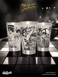Artes Para Canecas Michael Forever | Gravação a Laser - Imagem 14