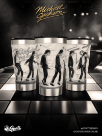 Artes Para Canecas Michael Forever | Gravação a Laser - Imagem 4