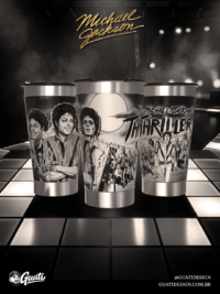 Artes Para Canecas Michael Forever | Gravação a Laser - Imagem 6