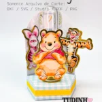 Molde Cenário Tubete - Ursinho Pooh