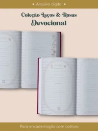 Devocional Coleção Laços & Rosas Costura (Perfeito Miolo) - Imagem 9