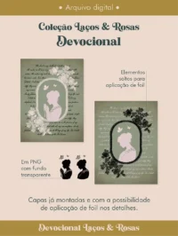 Devocional Coleção Laços & Rosas Costura (Perfeito Miolo) - Imagem 7