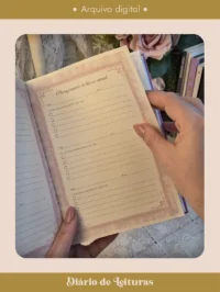 Diário de Leituras Coleção Laços & Rosa Costura (Perfeito Miolo) - Imagem 4