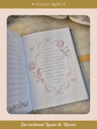 Devocional Coleção Laços & Rosas Costura (Perfeito Miolo) - Imagem 2