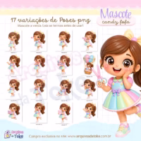 Mascote Candy Fofa - Imagem 2