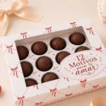 Caixa Brigadeiro 12 Motivos para te amar