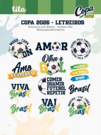 Copa 2026 - Combo Ilustrações (Tita) - Imagem 7