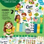 Copa 2026 - Combo Ilustrações (Tita)