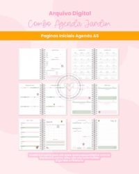Combo Agenda Jardim 2027 (Branco Papel) - Imagem 3