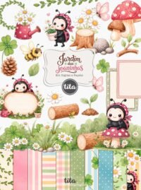 Jardim das Joaninhas - Combo Ilustrações e Papéis (Tita) - Imagem 8